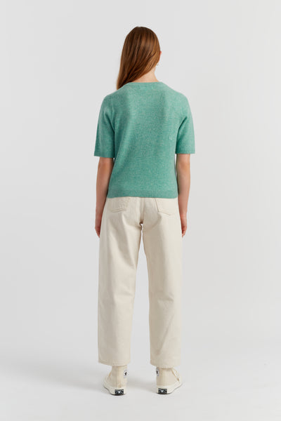 Spearmint Cloud Cashmere T-shirt