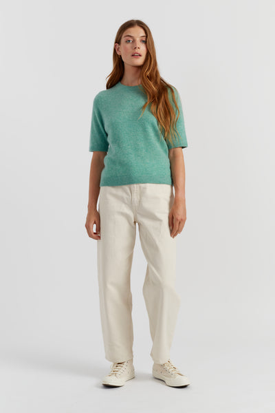 Spearmint Cloud Cashmere T-shirt