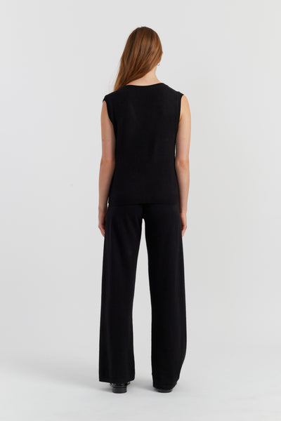 Black Cloud Cashmere Tank