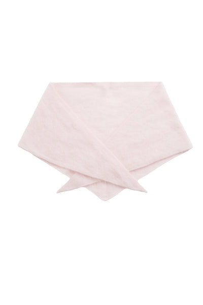 Peachy-Pink Pure Cashmere Bandana