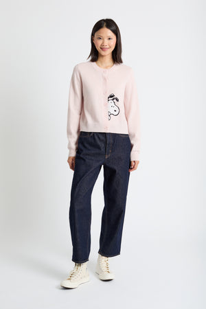 pink-melange-wool-cashmere-sneaky-snoopy-cardigan