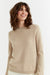 Oatmeal Cashmere Crew Sweater