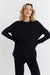 Navy Cloud Cashmere Slouchy Sweater