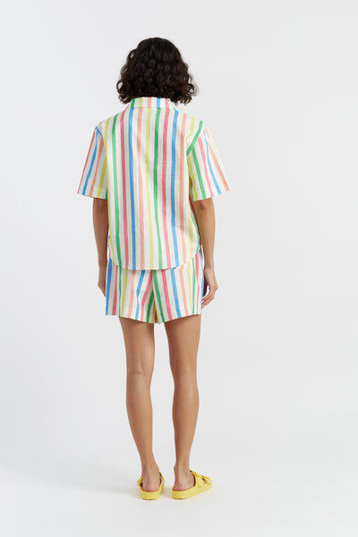 cream-linen-cotton-snoopy-stripe-shorts
