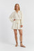 Cream Cotton St Tropez Shorts