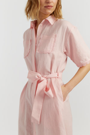 light-pink-scallop-linen-shirt-dress