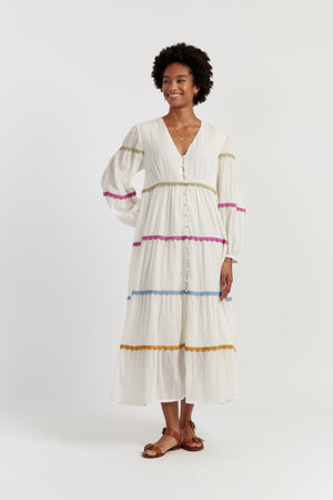 Dresses & Skirts - tagged "colour-cream" - Chinti & Parker UK Dresses & Skirts - tagged "colour-cream" - Chinti & Parker UK