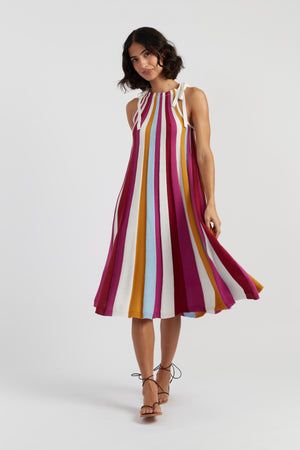 multi-rainbow-swing-dress