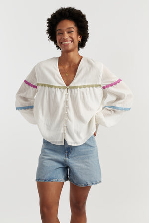 cream-rainbow-scallop-blouse