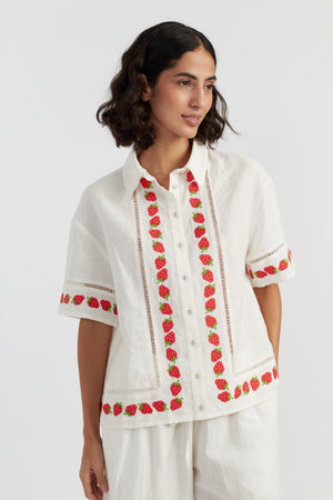 cream-strawberry-linen-shirt