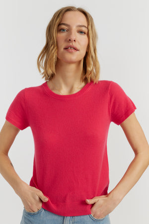 watermelon-pink-air-pure-cashmere-t-shirt