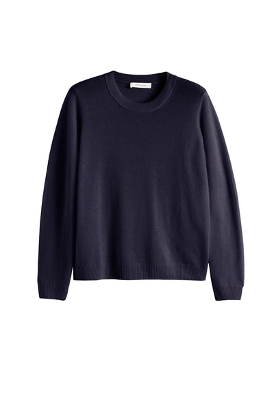 Navy Air Pure Cashmere Sweater