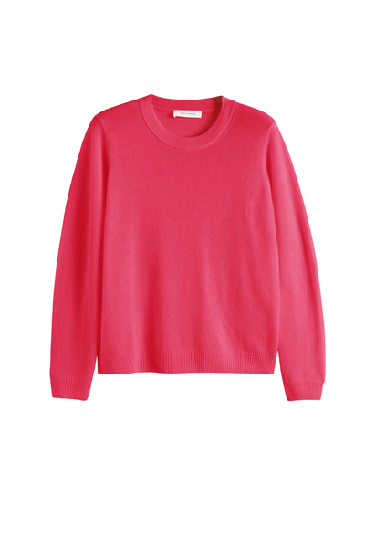 Watermelon-Pink Air Pure Cashmere Sweater