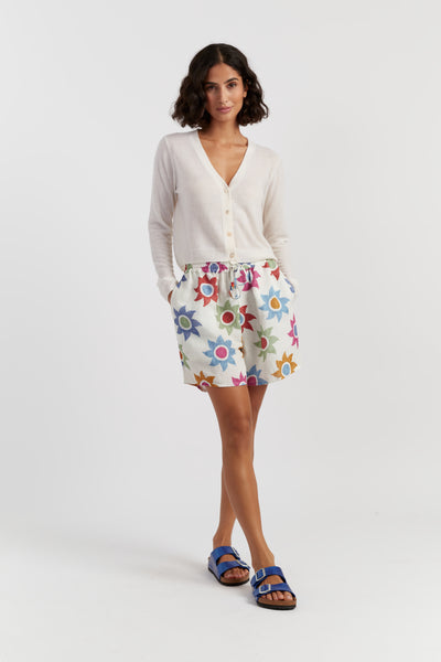 Cream Air Pure Cashmere Cardigan