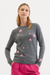 Grey-Marl Wool-Cashmere Star Sweater