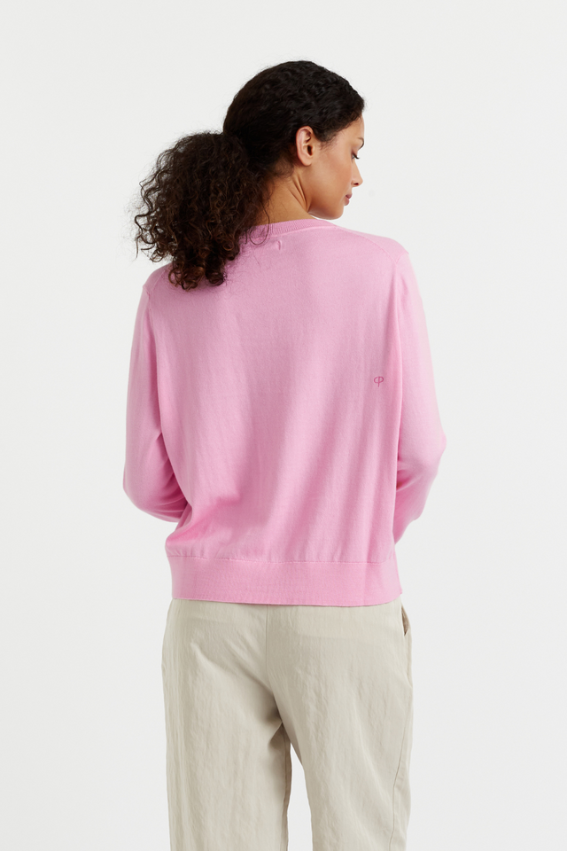 Pink Cotton Snoopy Ice Cream Sweater image 3