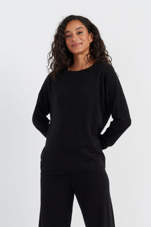 black-wool-cashmere-slouchy-sweater