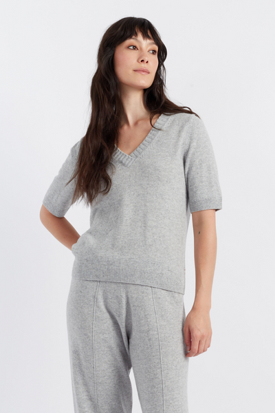 light-grey-wool-cashmere-v-neck-t-shirt