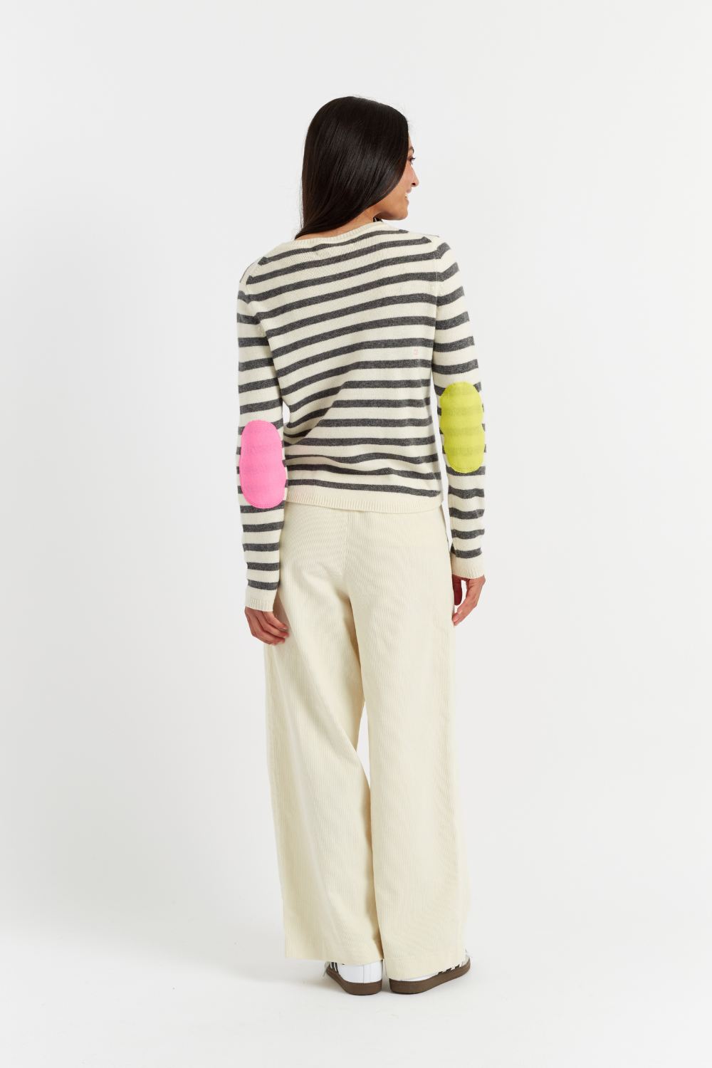 Elbow patches for cashmere sweater hot sale