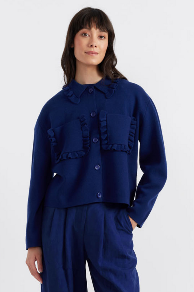Blue Merino Sea Breeze Jacket image 1