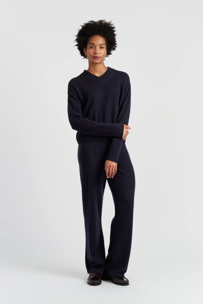 black-wool-cashmere-ribbed-v-neck-sweater