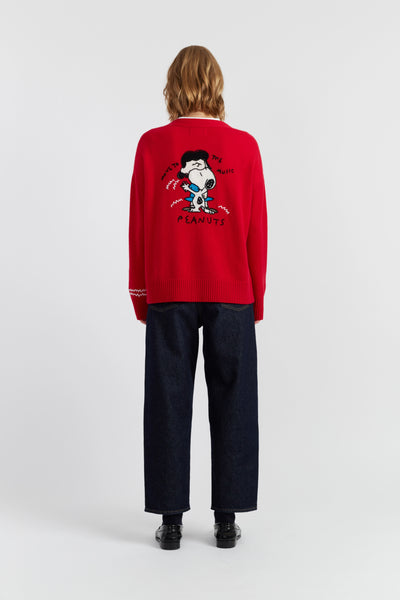 velvet-red-wool-cashmere-peanuts-dancing-cardigan