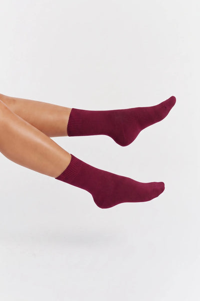 Cherry Wool-Cashmere Socks