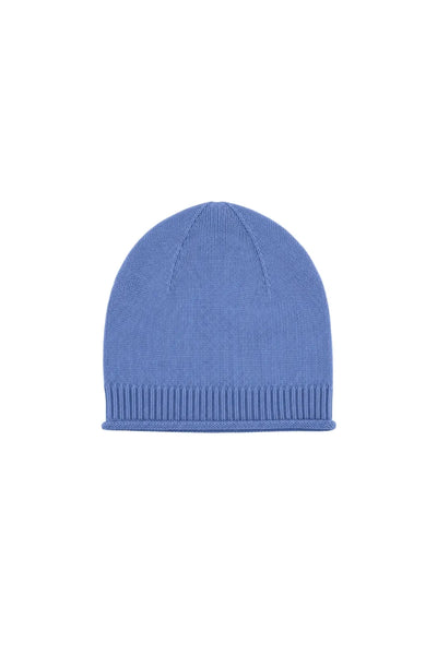 Baby-Blue Wool-Cashmere Beanie