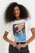 Cream Cotton Astro Barbie T-Shirt