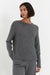 Grey Cashmere Boxy Sweater