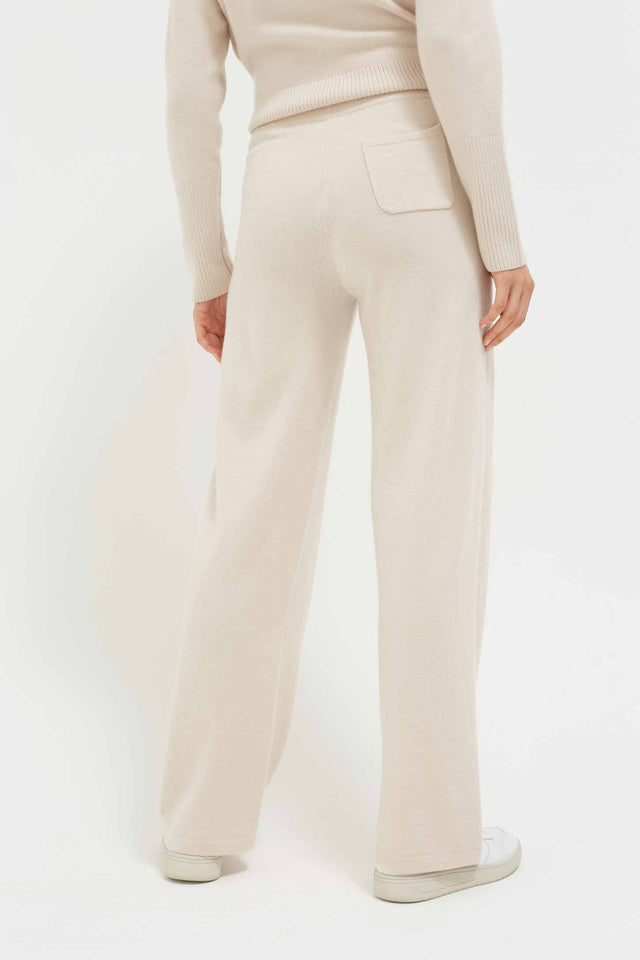 Bone Pure Cashmere Wide-Leg Pants image 4